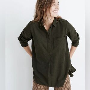 Flannel Classic Ex-Boyfriend Button-Back Shirt
